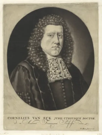 Portret van Cornelius van Eck