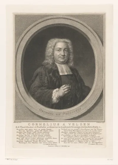 Portret van Cornelius van Velzen