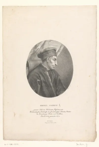 Portret van Cosimo de Medici I