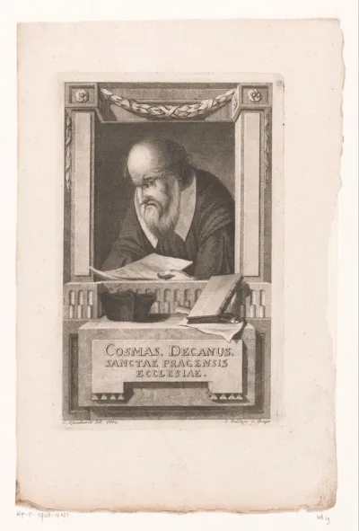 Portret van Cosmas van Praag