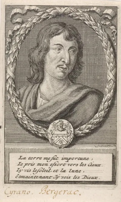 Portret van Cyrano Bergerac
