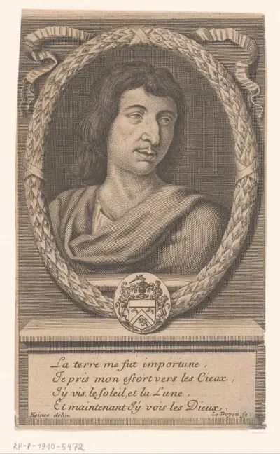 Portret van Cyrano de Bergerac