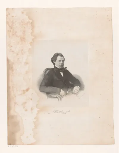 Portret van D. Hartevelt