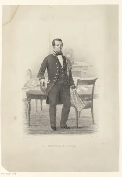 Portret van D. Montagne