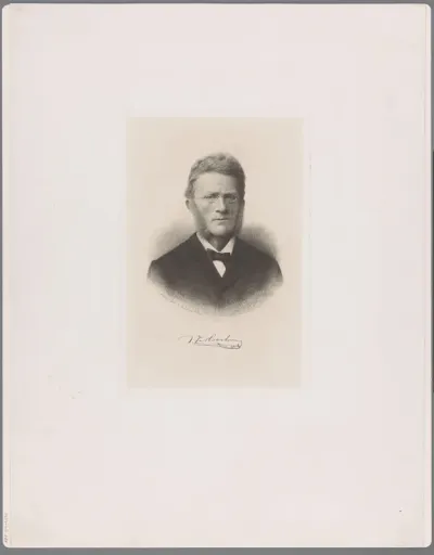 Portret van D. van Vlissenhoven