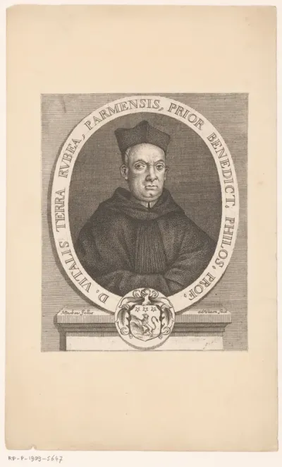 Portret van D. Vitalis Terra Rubea