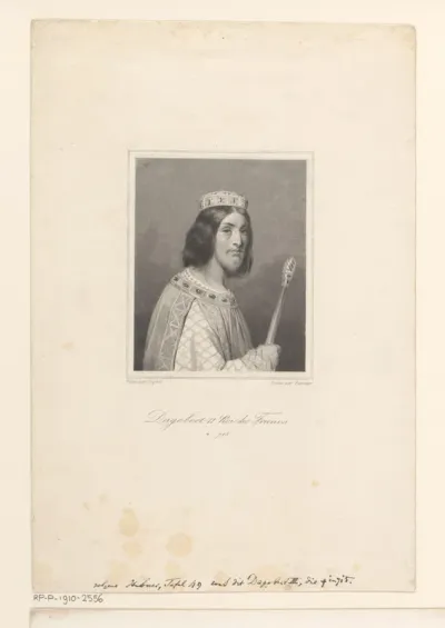 Portret van Dagobert III