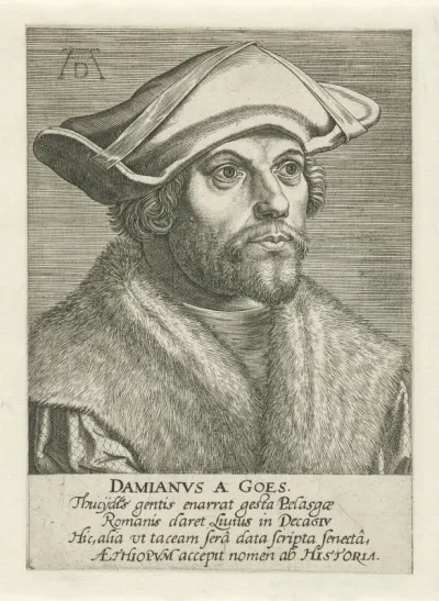 Portret van Damiao de Gois