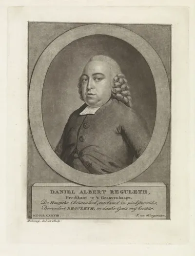 Portret van Daniel Albert Reguleth