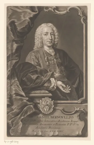 Portret van Daniel Bernoulli