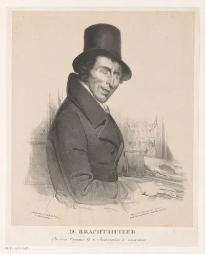 Portret van Daniel Brachthuiser
