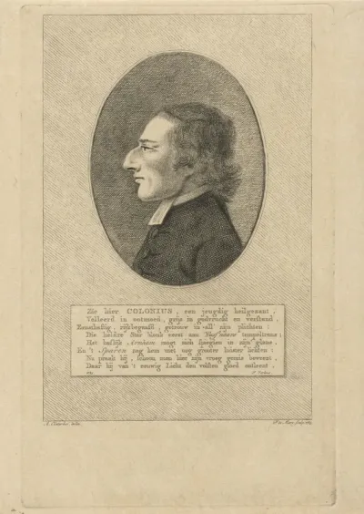 Portret van Daniel Colonius