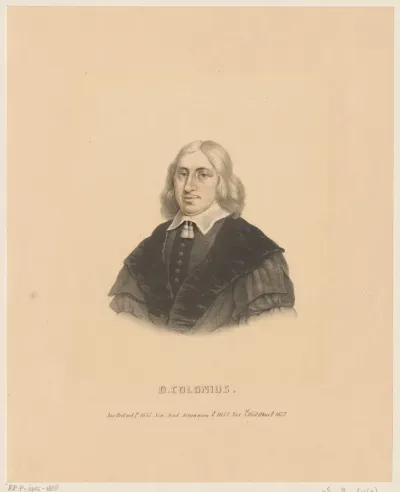 Portret van Daniel Colonius de jongere