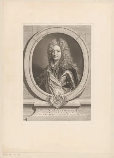 Portret van Daniel de Chambrier