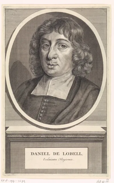 Portret van Daniel de Lobell