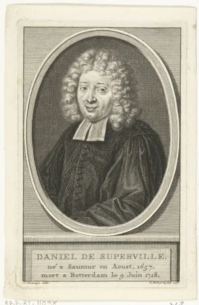 Portret van Daniel de Superville