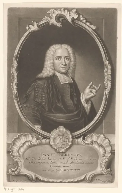 Portret van Daniël Gerdes