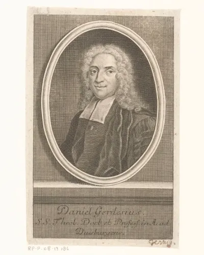 Portret van Daniel Gerdes
