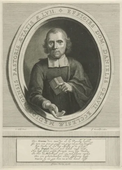 Portret van Daniël Gravius