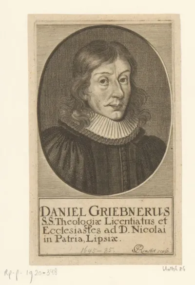 Portret van Daniel Griebner