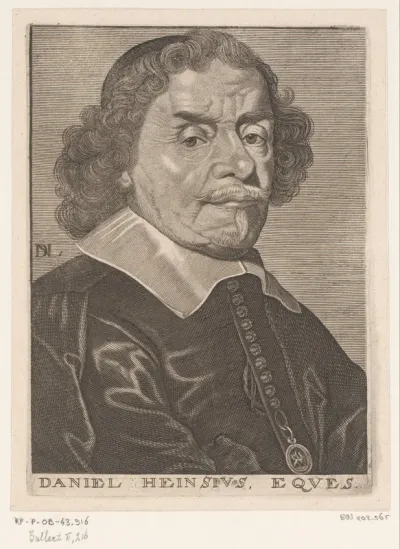 Portret van Daniël Heinsius
