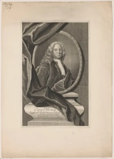 Portret van Daniel Herzog