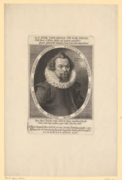 Portret van Daniel Höschel
