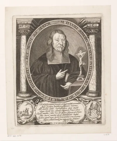 Portret van Daniel I Schneider