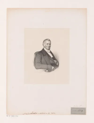 Portret van Daniël Jacob van Ewijck van Oostbroek en de Bilt
