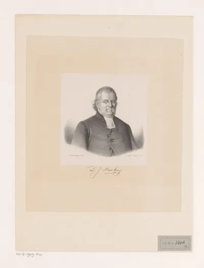 Portret van Daniel Johannes of Barthold Johannes Christiaan Mackay