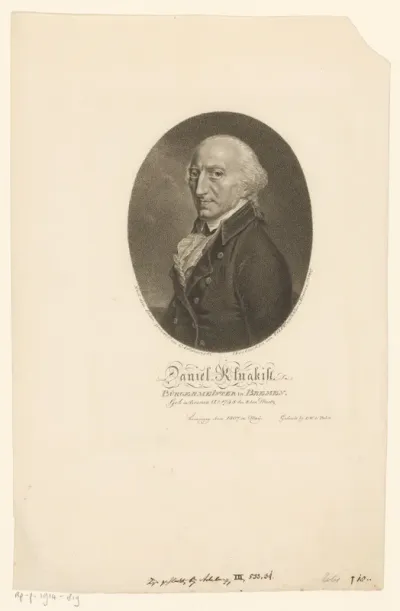 Portret van Daniel Klugkist