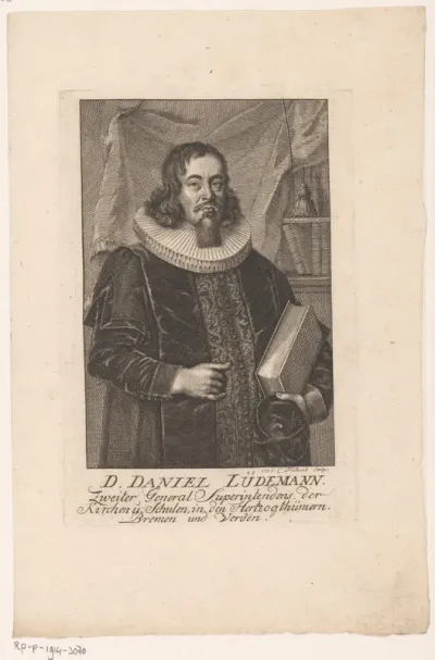Portret van Daniel Lüdemann