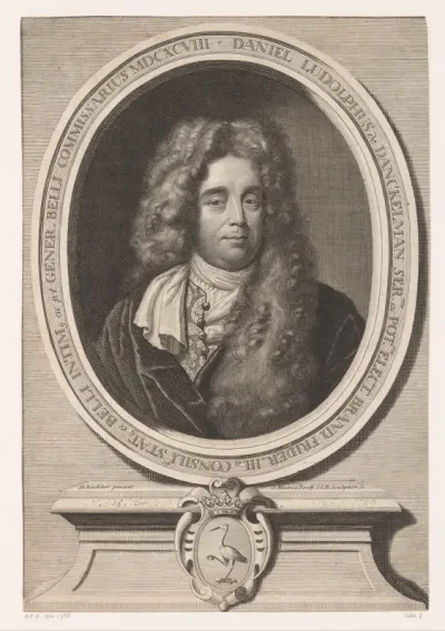 Portret van Daniel Ludolph, Freiherr von Danckelman