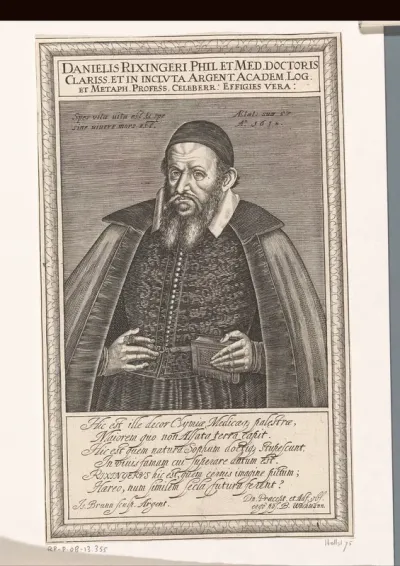 Portret van Daniel Rixinger