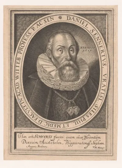 Portret van Daniel Sennert
