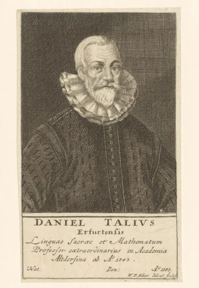 Portret van Daniel Thalius