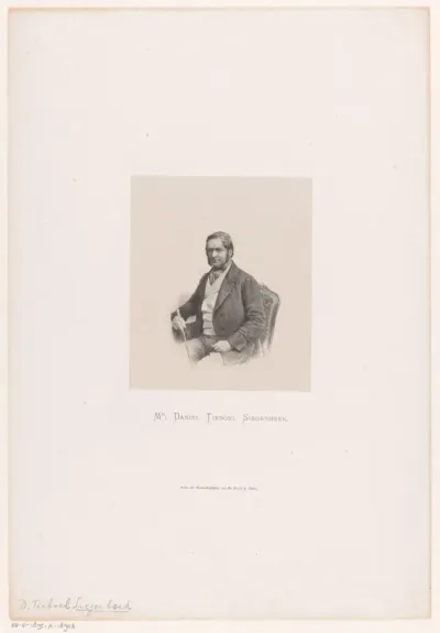 Portret van Daniel Tieboel Siegenbeek