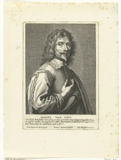 Portret van Daniël van Heil