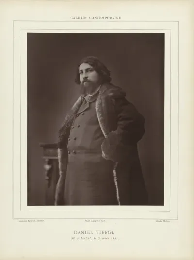 Portret van Daniel Vierge