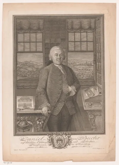 Portret van Daniel von Buchs