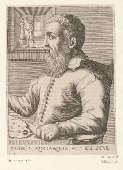 Portret van Daniele da Volterra