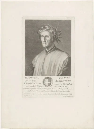 Portret van Dante Alighieri