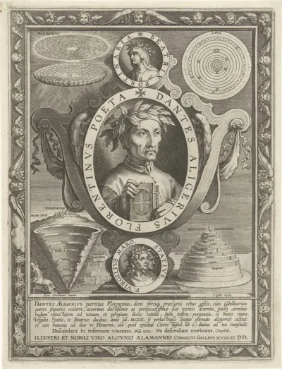 Portret van Dante Alighieri