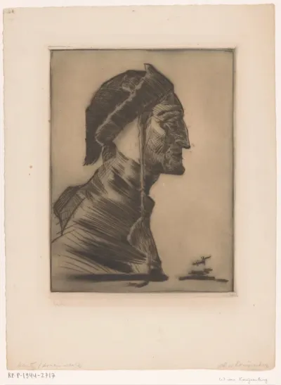 Portret van Dante Alighieri