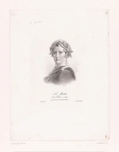Portret van Dante Alighieri