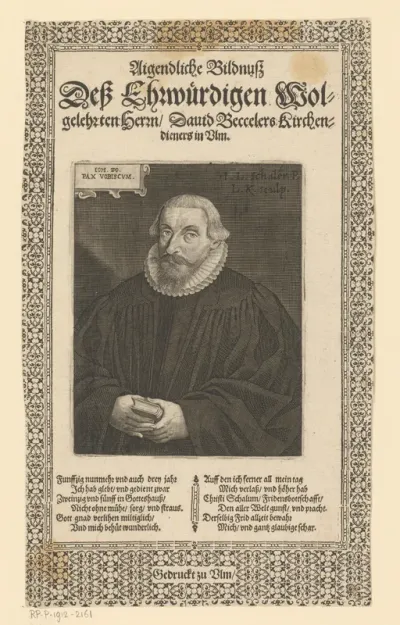 Portret van David Beckeler