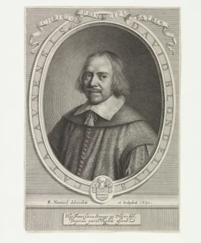 Portret van David Blondel