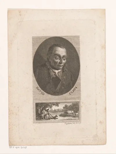 Portret van David Claus
