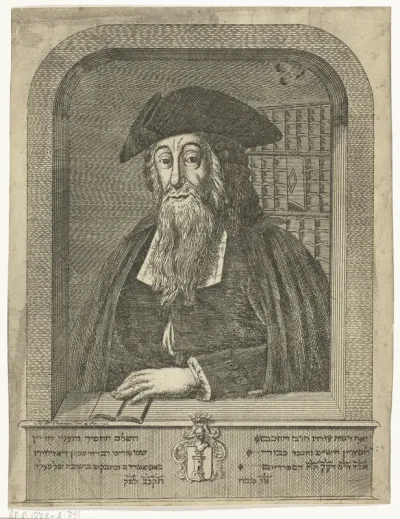 Portret van David Cohen d'Azevedo