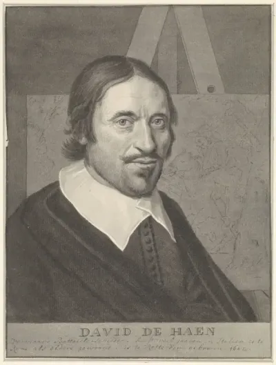 Portret van David de Haen